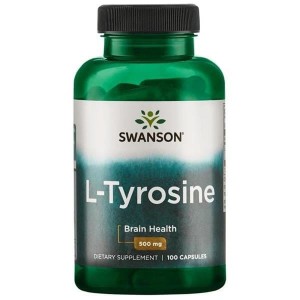 L-Tyrozyna 500mg 100 kaps. Swanson