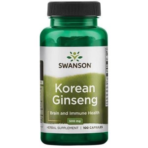 Korean Ginseng - Żeń-szeń Koreański 500mg 100 kaps. Swanson