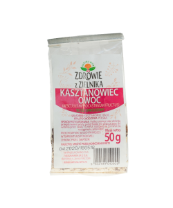Kasztanowiec owoc  susz owocowy 50g