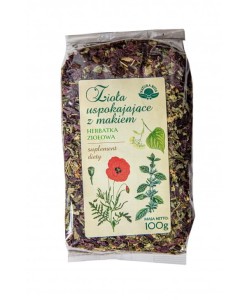 ZIOŁA USPOKAJAJĄCE Z MAKIEM - SUPLEMENT DIETY - 100 g