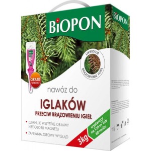 Nawóz Do Iglaków Przeciw Brązowieniu Igieł 3kg