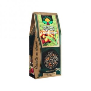 NATURA WITA Herbata Zielona z Rokitnikiem 100 g