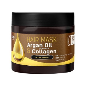 Bio Naturell - Maska do włosów - Marokański Argan i Kolagen 295 ml