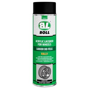 Lakier akrylowy CZARNY MAT BOLL spray 500 ml