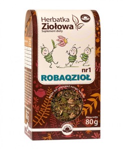 HERBATKA ZIOŁOWA ROBAQZIOŁ a/80g NATURA WITA  Stop Pasożytom