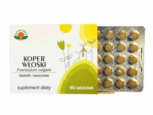 Tabletki owocowe KOPER WŁOSKI 90 szt