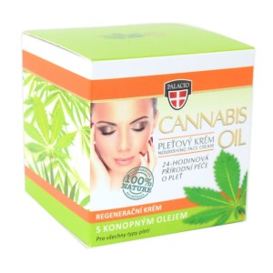 Krem konopny do twarzy 50ml Cannabis